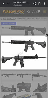 Prodám hk416 od e&c 