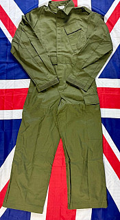 Britská kombinéza zelená/olive Coveralls - nová 160/100