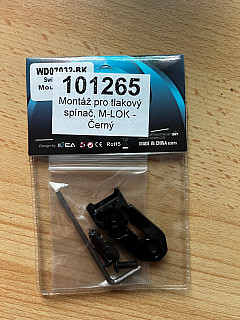 WADSN Montáž pro tlakový spínač M-LOK Černý