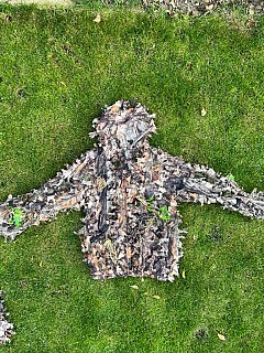 North Mountain Gear leaf suit/hejkal + výstroj + kamera