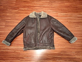 Kožená zimní bunda 