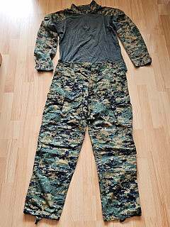 Kalhoty a ubacs Marpat Woodland