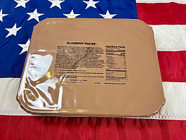 Vojenský koláč MRE-USA Blueberry Pastry