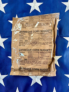 US Army doplňek z MRE - Barbeque Corn Nuggets