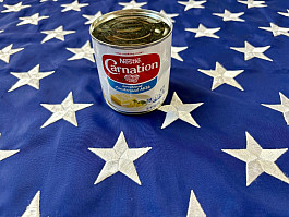 US Army doplňek z MRE - Sweetened Condensed Milk/kondenzované mléko