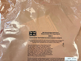 Britská vojenská potravinová dávka 24h - Menu 4. Beef Stew