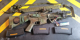 Mk18 shorty FullUp + doplňky + 3 zásobníky