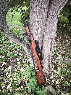 Kar98k - pravé dřevo - upgrade AirsoftPro - puškohled PRODÁNO