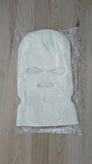 AČR zimní bílá kukla