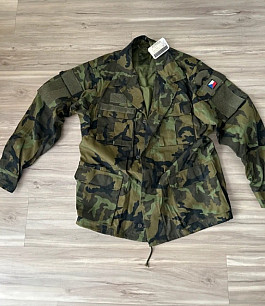 Blůza army 95 moder. Celoroční