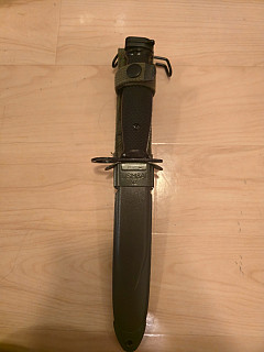 Originální bajonet M7 + pouzdro US M8A1 VIZ – velmi dobrý stav