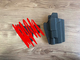 Pouzdro na Glock 17 se svítilnou