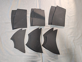 Neoprénové vložky do UBACSu - NOVÉ