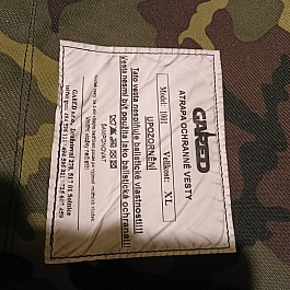 Prodám atrapu ochranné vesty