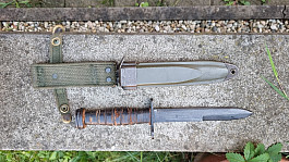 RARITA !!!  U.S.J-M4 S.I. Bajonet pro M1 carbine