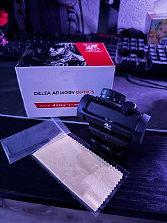 Kolimator a unity montáž na magnifier 