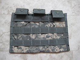 US MOLLE muniční trojsumka UCP