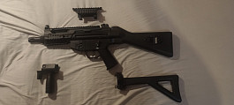MP5k PDW od JG (vyměním za AK/jediná v ČR s adaptérem na pažby z MP5)