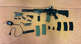 AR15/M15, celokov, DEVIL, Carbine 9,5 Inch, ASG