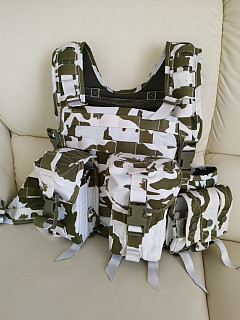 Nosič plátů NPP - maskovací vzor vz.95 zimní.