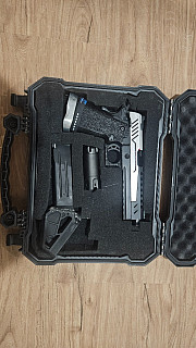 Vorsk split slide hi capa 5.1 + angled adaptér, nasvětlovák, kufr