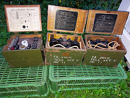 WW2 - Britské polní vysílačky, válečné. GB anglie