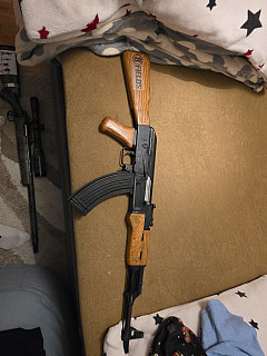 AK74 kov/Dřevo 