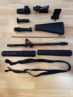 ACOG, Eotech, příslušenství AR