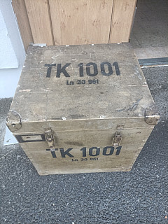 Německá dřevěná bedna