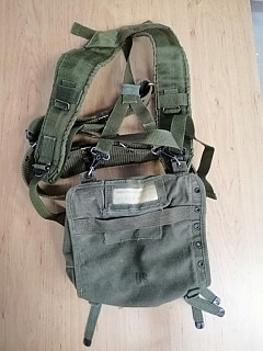 Originál taktický nosný systém LC-2 s malou polní (originál Vietnam)