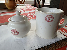 US ww2 medical department porcelán
