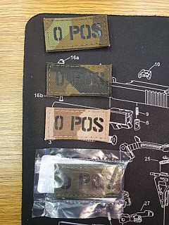 Combat systems patch blood id - krevní skupina