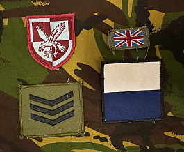 Britské para nášivky