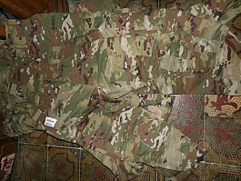 US Army COMBAT PANT CRYE nákoleníky Kalhoty Flame resistant OCP MC Made USA
