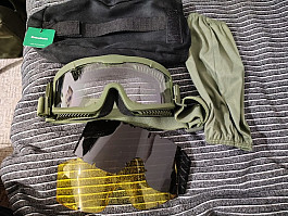 Ochranné brýle + náhradní skla