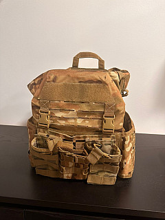 Taktická vesta Chestrig - Multicam