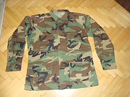 US blůza woodland r/s vel. L/L