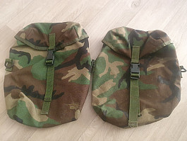 2x MOLLE II sustainment pouch 