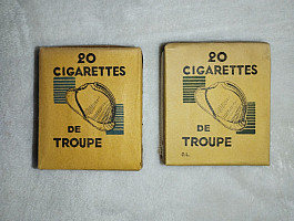 francouzské cigarety z období 2 světové válka