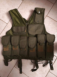 Taktická vesta - zelená