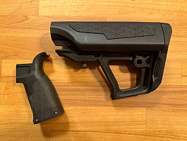 AEG Pažbička + pažba - ICS/ Daniel Defence MK18 / EMG ZETA - černá