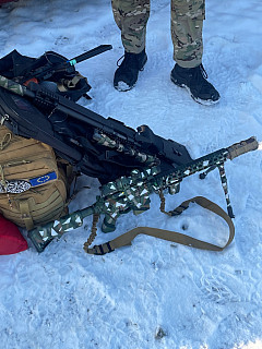 Delta Armory Silent Ops Alpha celokov v DMR configurace airsoft