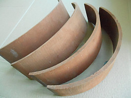 Brzdové obložení Gaz 66, BRDM