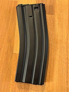 Zásobník pro M4 - kovový, tlačný, 120bb, ICS