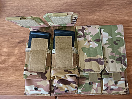 Molle Sumka na 4 zásobníky AR15/M4