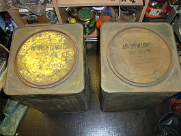 2x US barel AIR CREW LUNCH