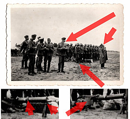 Fotka Wehrmacht kulomety MG08/15 WH originál