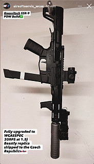 Prodám Novritsch SSR9 DSG – Full upgrade WCAS