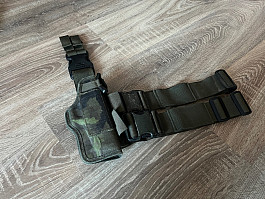 TacticalPro Samosvorné pistolové pouzdro - Stehenní G17