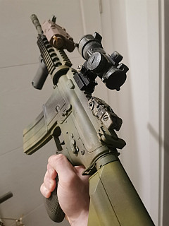 M4 custom nový Orion mechabox 